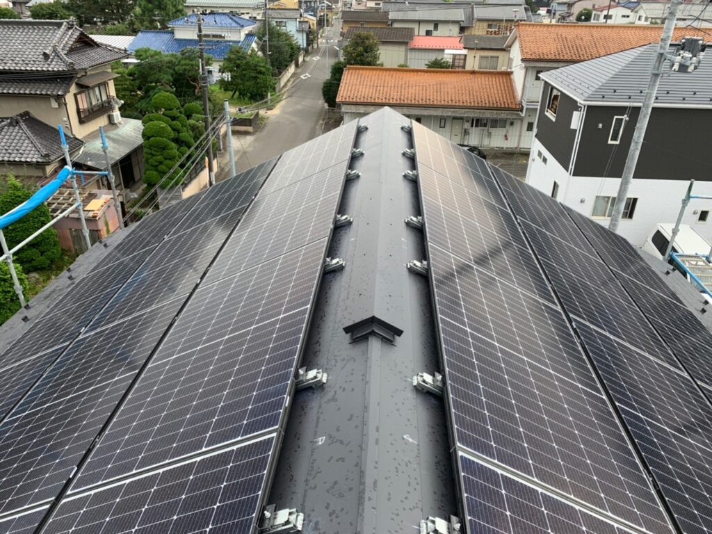 亘理町 I様邸｜パナソニック太陽光発電 9.0kW＋蓄電池 6.5kWh 設置工事
