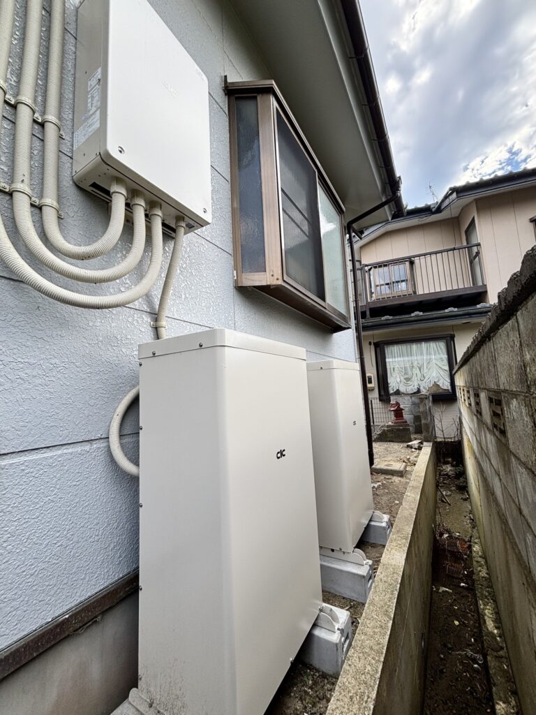 七ヶ浜町 お客様邸｜長州産業 蓄電池7.04kWh増設工事の施工写真