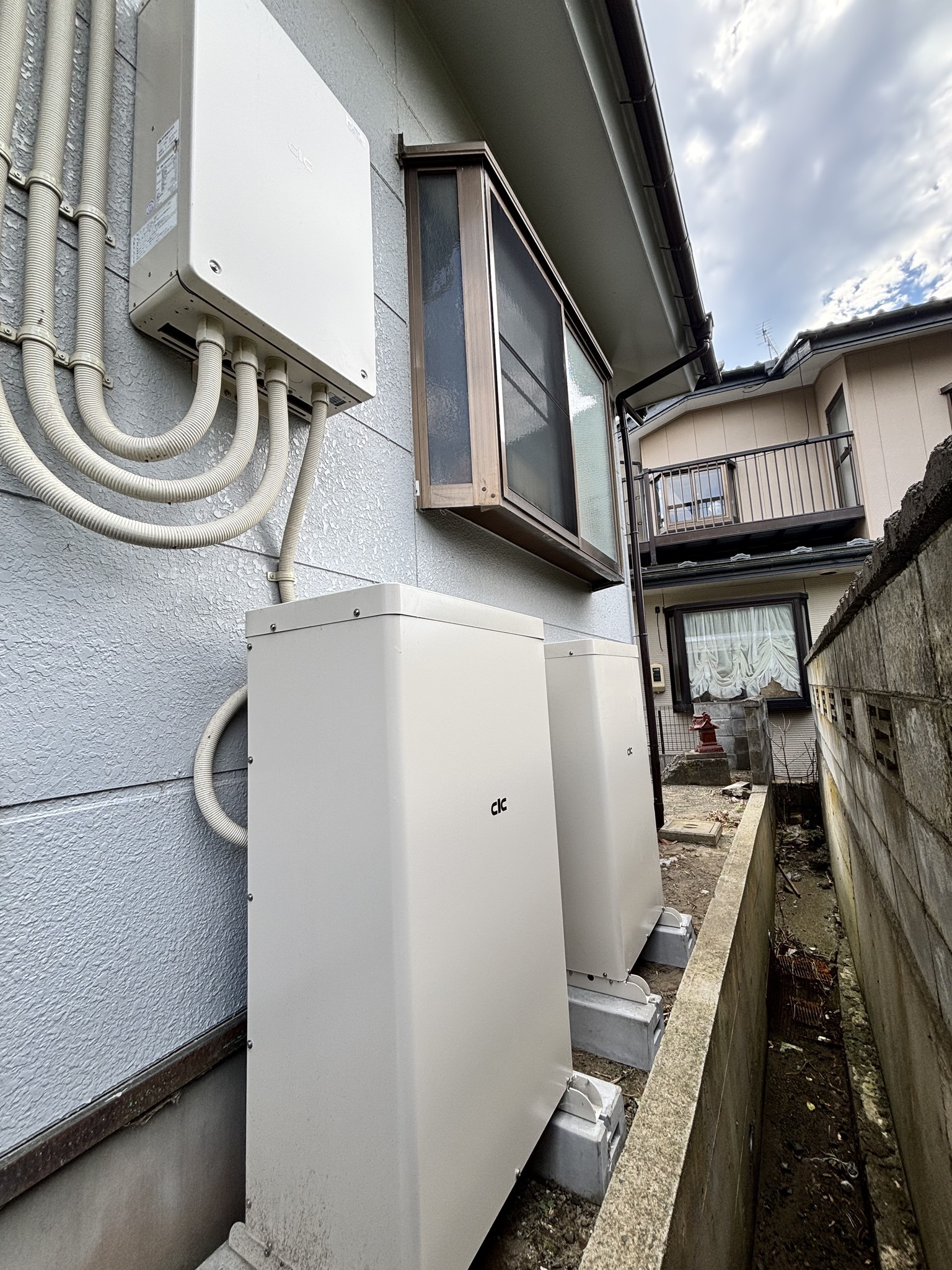 七ヶ浜町 お客様邸｜長州産業 蓄電池7.04kWh増設工事の施工写真