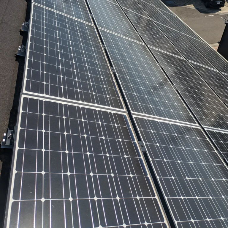名取市｜ニチコン蓄電池と太陽光発電の設置工事
