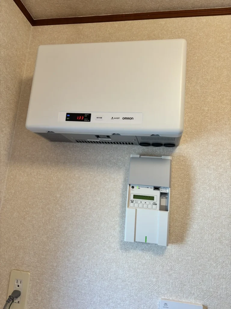 亘理町|オムロン パワーコンディショナ(4kW)の設置工事